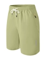 Men's light green quick-dry tactical shorts with reflective logo and zipper pockets - S / Army Green