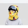 Yellow winter knit hat for toddlers with Spider-Man graphics and windproof goggles - Spider-man With Glasses Yellow (ages 4-10)