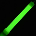 Single 6-inch green glow stick for outdoor emergency and party use on black background - 6inch / Green