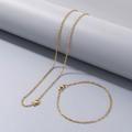 1.8mm Bracelet 20CM Gold