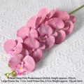 9-Head Silk Butterfly Orchid Deep Pink