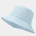 Close-up of light blue quick-dry bucket hat showing durable texture and reinforced stitching - M (56-58cm) / Light Blue