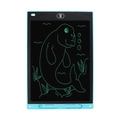 Blue 12-inch LCD writing tablet for kids with colorful handwriting and a stylus pen - 12 Inch MK Monochrome Handwriting / Blue