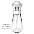 Pulverizador de aceite de vidrio blanco 150ml con bomba ergonómica y medida de 168x63mm - 150ML / Blanco