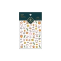 5D stereoscopic bunny nail sticker MN-117 with hand-drawn rabbit and lotus designs - Flat Cartoon Rabbit Style (MN-117)