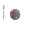 Detail of cute planet phone grip with Mars constellation design on white base - Expanding Stand / White Mars