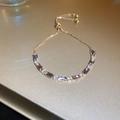Style 1# Gold Purple Rectangle