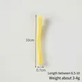 Realistisches Pommes-Frites-Modell aus Kunststoff, gelb, 10 cm Länge für Dekoration - Pommes Frites - Nur Modell