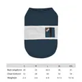 Ademend koelvest voor honden in marineblauw met gaas en mini cargozakje - S / Donkerblauw