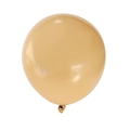 Beige matte round latex balloon for wedding party and birthday decoration events - Matte Balloons (50pcs) / Matte Skin