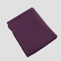 Jersey cotton warm shawl in purple, elegantly folded on a clean neutral background - Purple (06)