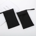 Black Nylon Soap Bag