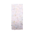 Faceted natural stone bead bracelet with soft pink, yellow and blue layered bead strands - 2-2.5mm/15 Inch / Faceted Morganite