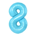 Número 8 Azul Caramelo