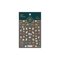 Autocollants ongles 3D relief avec motifs arc-en-ciel, nuages et fraises, modèle TS-1579 - TS-1579 Bonbons Nuage Blanc