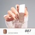Quick-dry peelable nail polish in shade 007 Leather Powder with a glossy finish - 07#Leather Powder