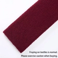 Sherpa lamb wool fabric in deep burgundy for DIY Christmas apple bouquet wrapping material - Wine Red Lamb Wool / 0.5*1.5m