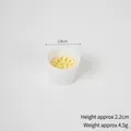 Modèle miniature de bol de ramen pour maison de poupée, jouet en résine de 2,8 cm de large - Petit seau de nouilles instantanées + nouilles