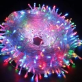 Vibrant multicolor LED string lights with 800 bulbs and IP65 waterproof rating - Classic Bare String Lights In Color