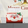 Weihnachts-Taschentuchbox aus rotem Filz mit Weihnachtsmann für festliche Tischdeko - Weihnachtsmann