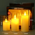 Flickering Flame 5.5 Diameter 3-Piece Set