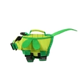 Adjustable bright green pet life jacket with insect wings for dogs swimming safety - S / Dragonfly