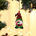 Rote Weihnachtssocke Stil
