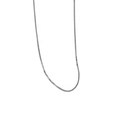 Elegante collana a catena veneziana in argento sterling S925 con finitura lucida - Argento 925 / Oro Bianco