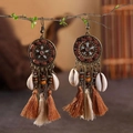 H2943-2 Shell Tassel Earrings