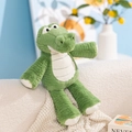 Süßes grünes Krokodil-Stofftier aus weichem Cordstoff für Kinder als Geschenk - 36CM / Grün