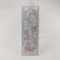Laser glitter cartoon bear decorative stickers in pastel colors for DIY journals - Balloon Rabbit
