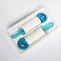 2 Pieces Set Small Glitter Blue