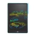 Blue LCD writing tablet for kids featuring a colorful digital bird drawing on screen - Blue / 16"