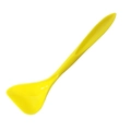 Three-in-one bright yellow silicone pet food can spoon with creative long handle design - Yellow Spoon