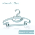 Nordic Blue bow-knot plastic non-slip kids hangers for children aged 0-10 years - Nordic Blue