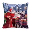 Style 16-Snowy Night Arrival / 18x18 Inch