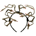 Medusa-Schlangen-Haarreif in Bronze für Halloween und Faschings-Cosplay-Kostüme - Einheitsgröße / Schlangen-Stirnband (UK17197) / Bronze