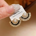 39# Silver Earring Post-Or-Plaqué or véritable