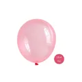 Translucent crystal red round latex balloon for birthday party and wedding decor - 5 Inch / 200 Pcs / Crystal Red
