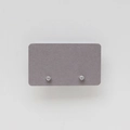 Detail of silver titanium steel stud earring featuring a classic four-prong cubic zirconia setting - April: White