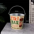 25.5x23x19cm Vintage Print (TiKi-BAR)