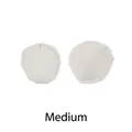 Stampo in silicone per petali di rosa medi con venature realistiche su entrambi i lati - Medio / Grigio