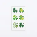 Waterproof green shamrock clover shamrock tattoo stickers variant style WS-115 - WS-115