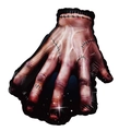 Creepy severed hand foil balloon with stitches for Halloween party scene decoration - Severed Hand