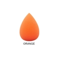Mini esponja de maquillaje naranja para aplicación precisa de maquillaje de ojos y labios - Mini Naranja Individual