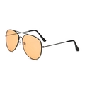 Black Frame Orange Lens
