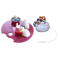 Pink glitter resin panda acrylic nameplate with luminous decorative charm for cup lid - 40OZ-Cartoon Duck Bathtub