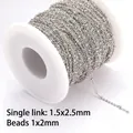 1.5x2.5mm Satellite Steel Color