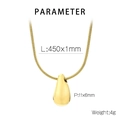 Gold Necklace (KN281704-KFC)