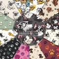 Furry 6x6 inch scrapbook paper pad 160gsm heavyweight cardstock with cat pattern - R2588 24 Sheets